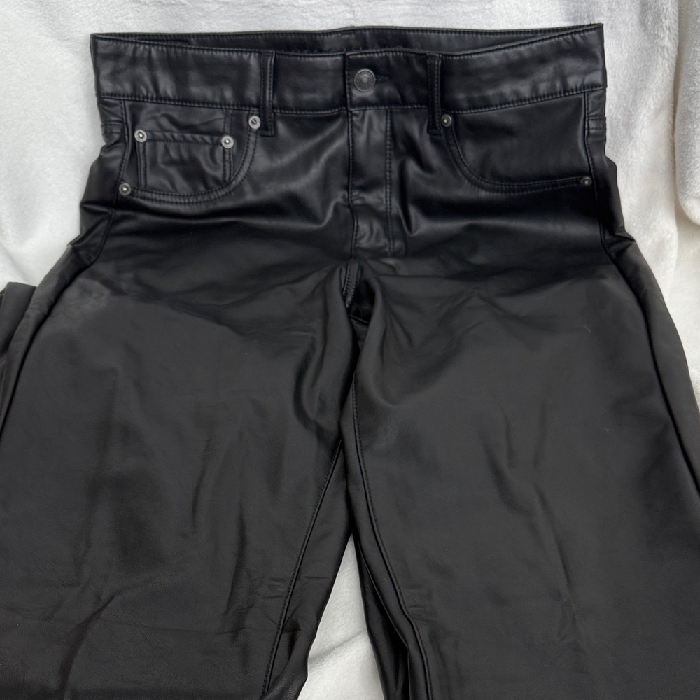 Women’s Black “Leather” Pants